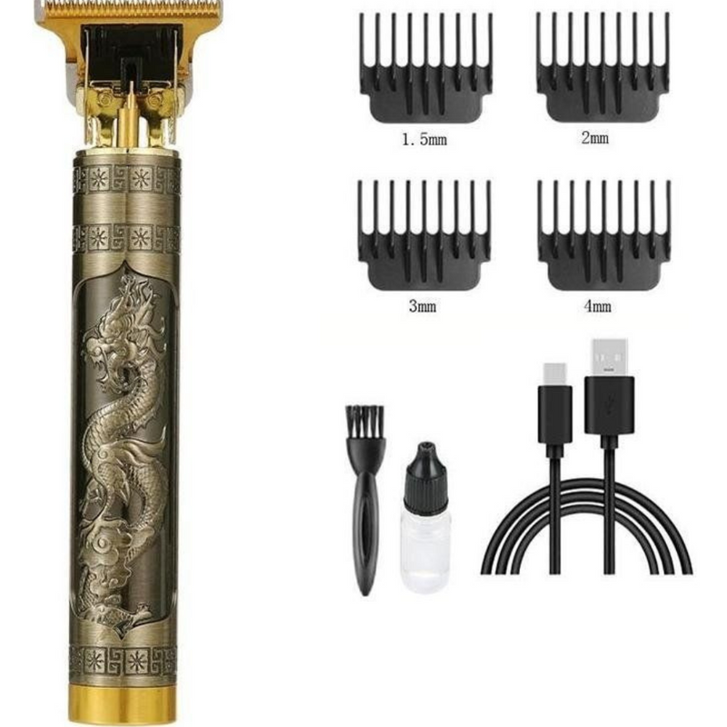 Máquina  de Barbear Dragão Hair Trimmer: Tecnologia e Design com FRETE GRÁTIS!