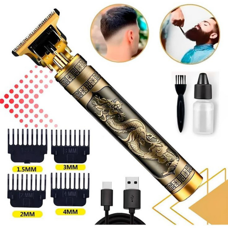 Máquina  de Barbear Dragão Hair Trimmer: Tecnologia e Design com FRETE GRÁTIS!