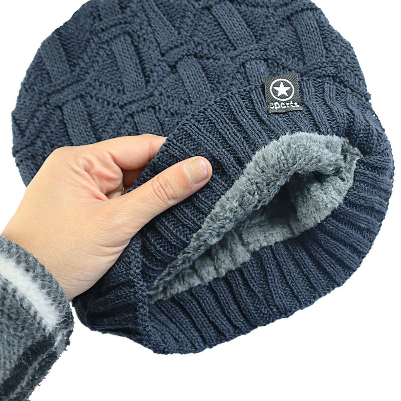 Kit Gorro e Cachecol Estilo Gola, com FRETE GRÁTIS